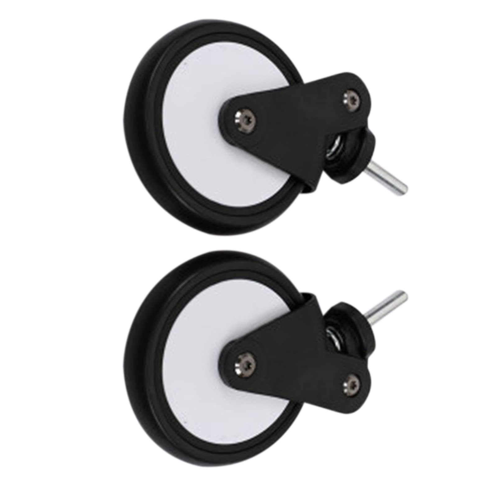 Ruedas giratorias de repuesto para cuna de bebé, ruedas giratorias compatibles con ruedas delanteras Yoyo