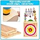 Nukdey Motorikwürfel 6 in 1,Holz-Aktivitätswürfel Montessori-Spiele für Kinder|Multifunktions-Holz-Insekten-Perlen-Labyrinth-Spielzeug|Vorschulerziehung Abakus Perlenring Spielzeug