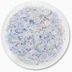 EUPHERBIA Blue Salt, Coarse, Rare Mineral Salt, High Potassium, Lower Sodium, Natural, Unprocessed, Hand Harvested, Kosher Certified (227g Coarse Refill)