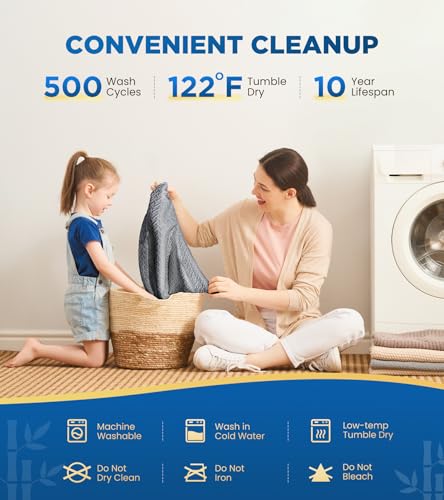 Premium 100% Waterproof King Mattress Protector, Breathable Cooling 3D Air Fabric Mattress Cover, Hypoallergenic Noiseless Bed Cover Vinyl Free, 8-21'' Deep Pocket (Gray)