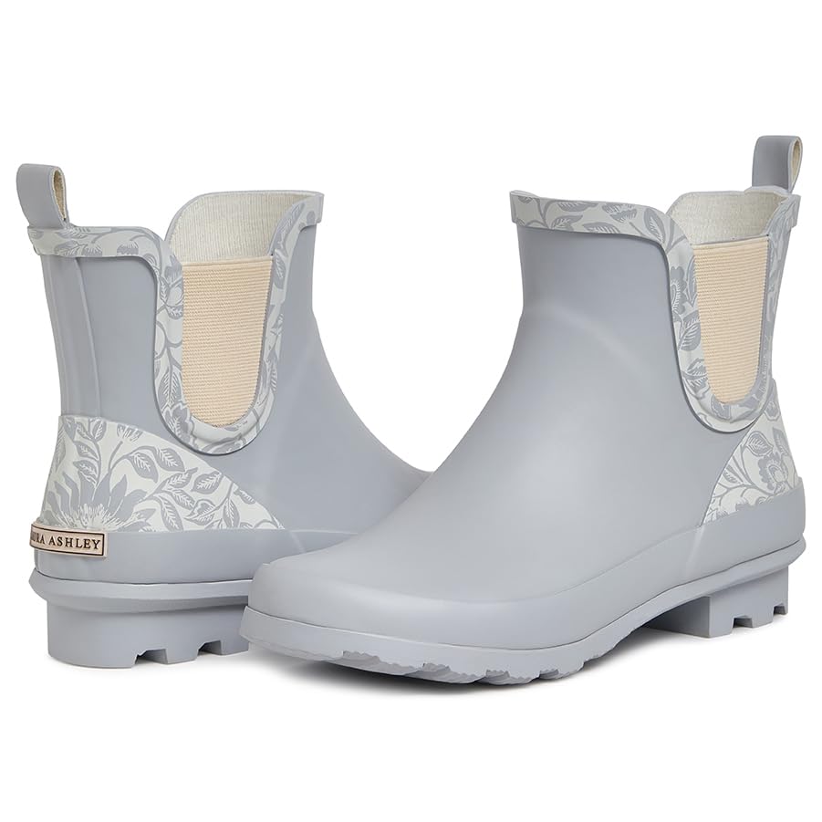 Image of Laura Ashley Women's Waterproof Mid Cut Rain Boots