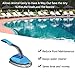 lohill Pool Rettungsrampe Tierrampe, Kleintier Swimming Fluchtrampe, Tiersparende Fluchtrampe für Pool, Tierrettungs Escape Ramp Schwimmende Rampe Rettungen Werkzeug & Zubehör, Blau