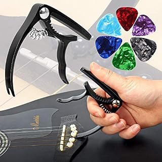 Capo de Guitare Alliage Capodastre de Capo Universel Pour Folk Guitare, Guitare Electrique et Acoustique Avec 6… - Les Beatles, Paul McCartney, John Lennon, RIngo Starr, George Harrison Capo de Guitare Alliage Capodastre de Capo Universel Pour Folk Guitare, Guitare Electrique et Acoustique Avec 6… – Image 3