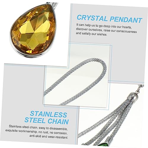 VICASKY 2 Pçs Ornamento De Cristal Pendurado Auto Retrovisor Camélia Decoração Pingente Prismas De C