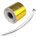 Produktbild F Season 10m x 5cm Hitzeschutz Band selbstklebend Gold Tape Klebeband hitzeisolierend golden bis 450°C