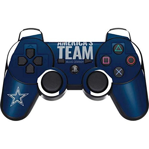 Skinit Decal Gaming Skin Compatible with PS3 Dual Shock Wireless Controller - Officially Licensed NFL Dallas Cowboys Team Motto Design