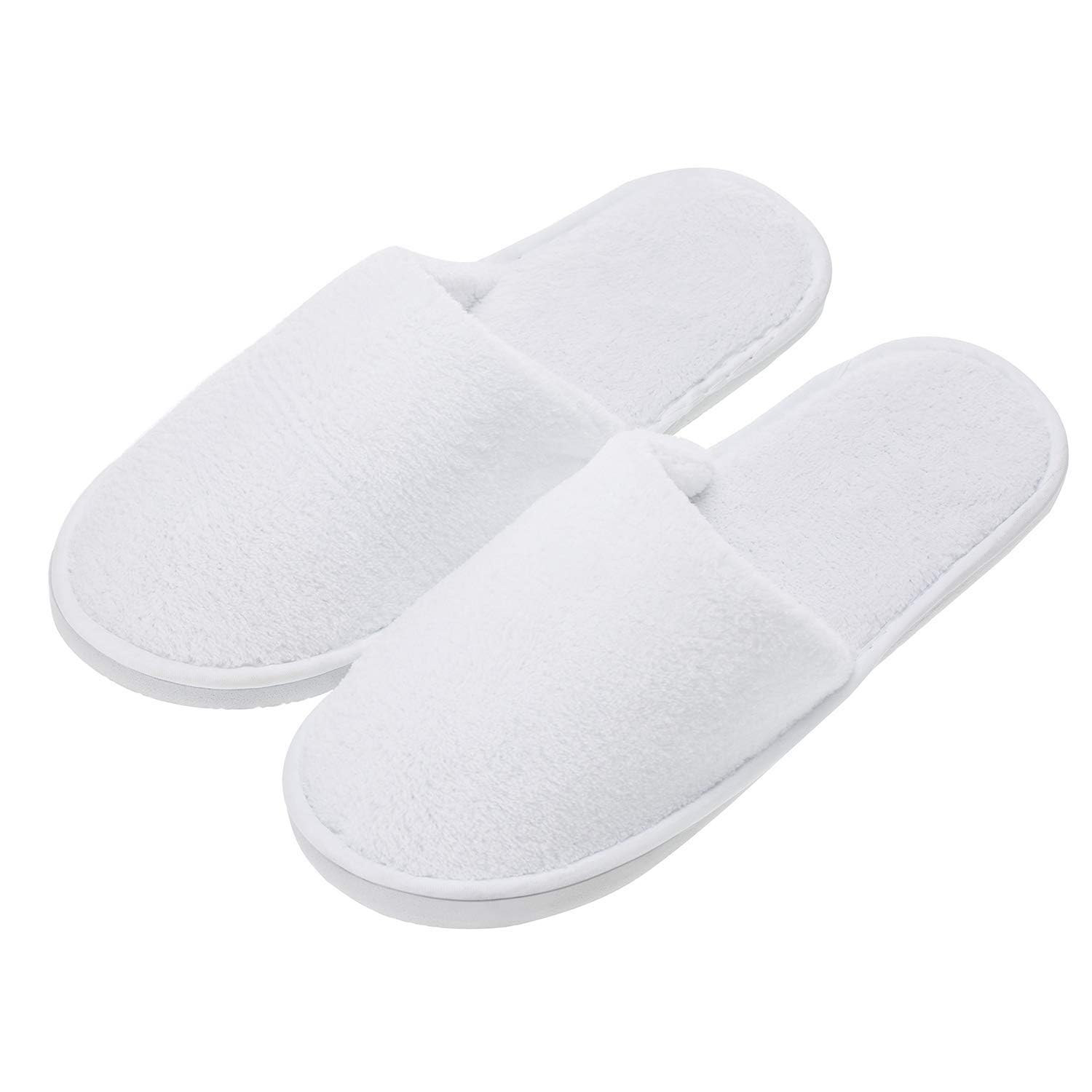 KALPANAS Disposable Slippers Cotton Closed Toe Hotel, Salons, Spa White Slippers for Women and Men, Breathable Non-Slip Slippers for Hospital, Guests, Travel Free Size (Pack of 50) (B0CY89K752) Amazon Price History, Amazon Price Tracker