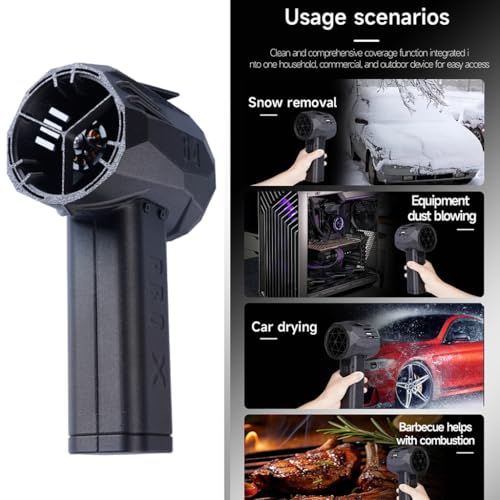 Ventilateur portable X64 à charge rapide 60W et coupe avancée - 3