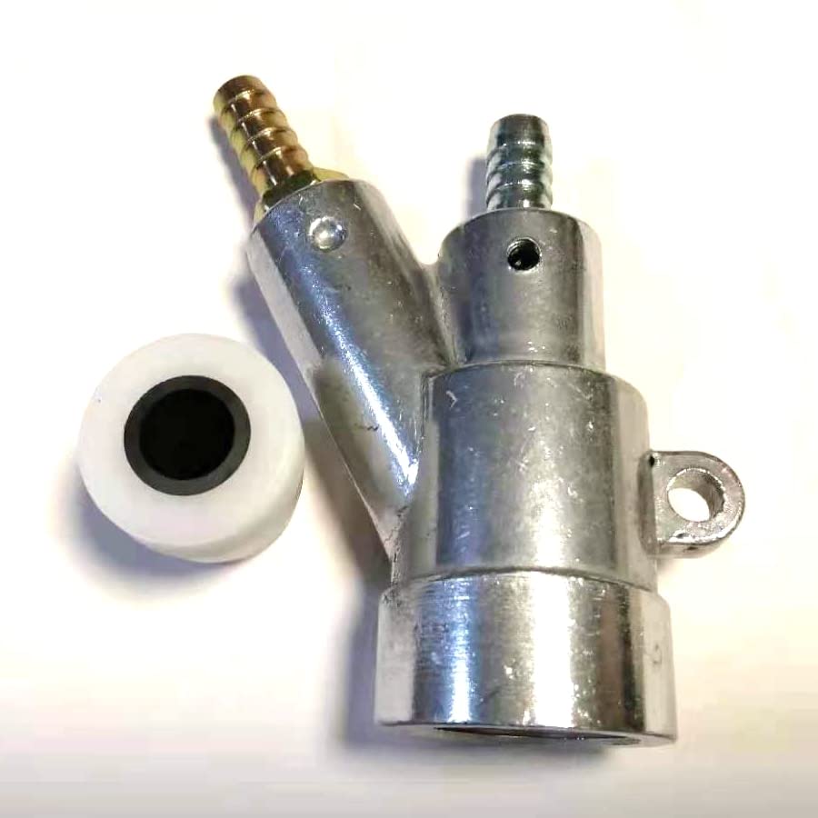 Tool Part for Sand Blasting with 1 Piece Boron Nozzle for Blaster Cabinet - (Color: 6x20x35mm)