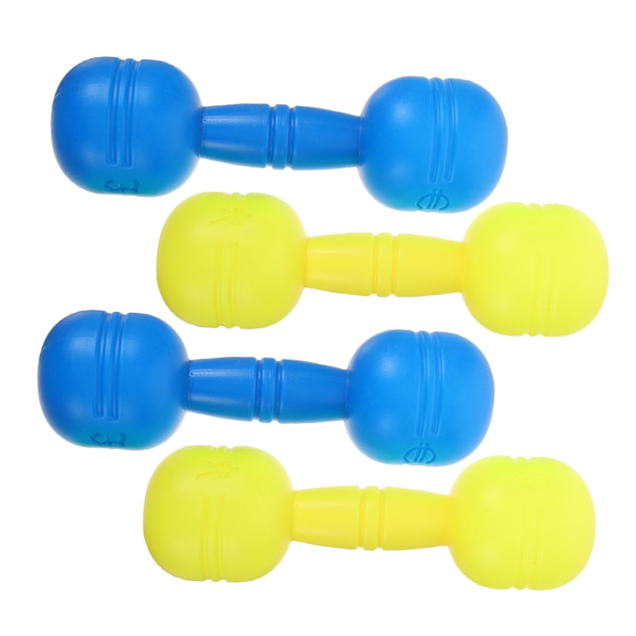 2pairs Boy Girl Dumbbells Fun Exercise Weights for Girl Lightweight Material Smooth Edges for for Outdoor Activities and