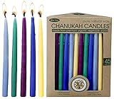 Rite-Lite Judaica Vegetable Wax Chanukah Candles in a Recycled Paper Box. Box of 45 Candles