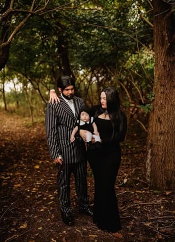 Pinstripe Double Breasted Suit for Men 2 Piece Prom Tuxedo Formal Dinner Jackets for Wedding JXZ0133