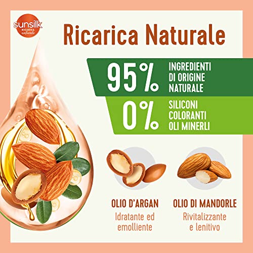 Sunsilk, Shampoo Olio d'Argan e di Mandorle