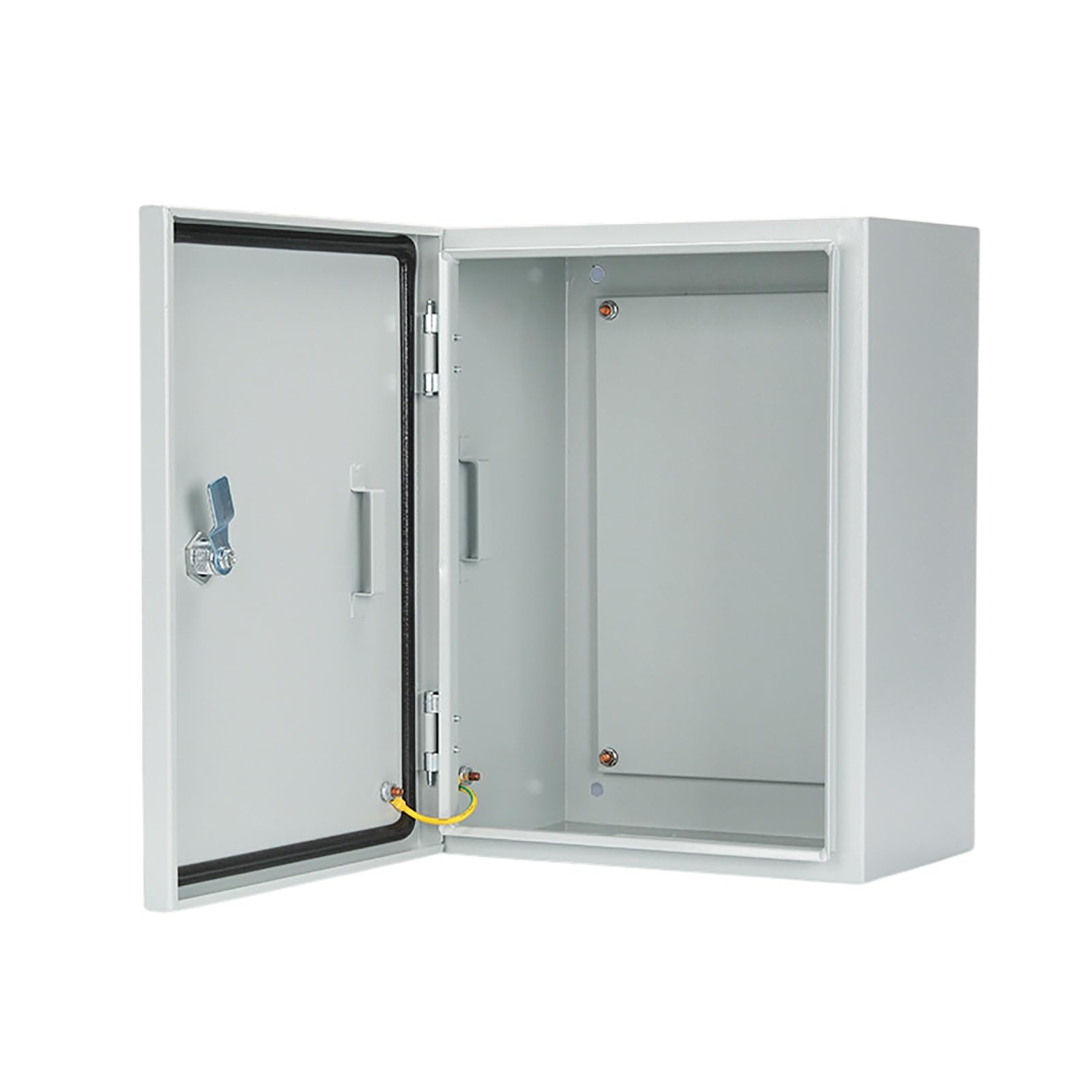 Scatola Derivazione Esterna, Armadio Elettrico Metallico, Scatola di Derivazione Esterna con Serratura, Ingresso Cavi per Interruttore(30 * 40 * 20CM/11.8 * 15.7 * 7.9IN)