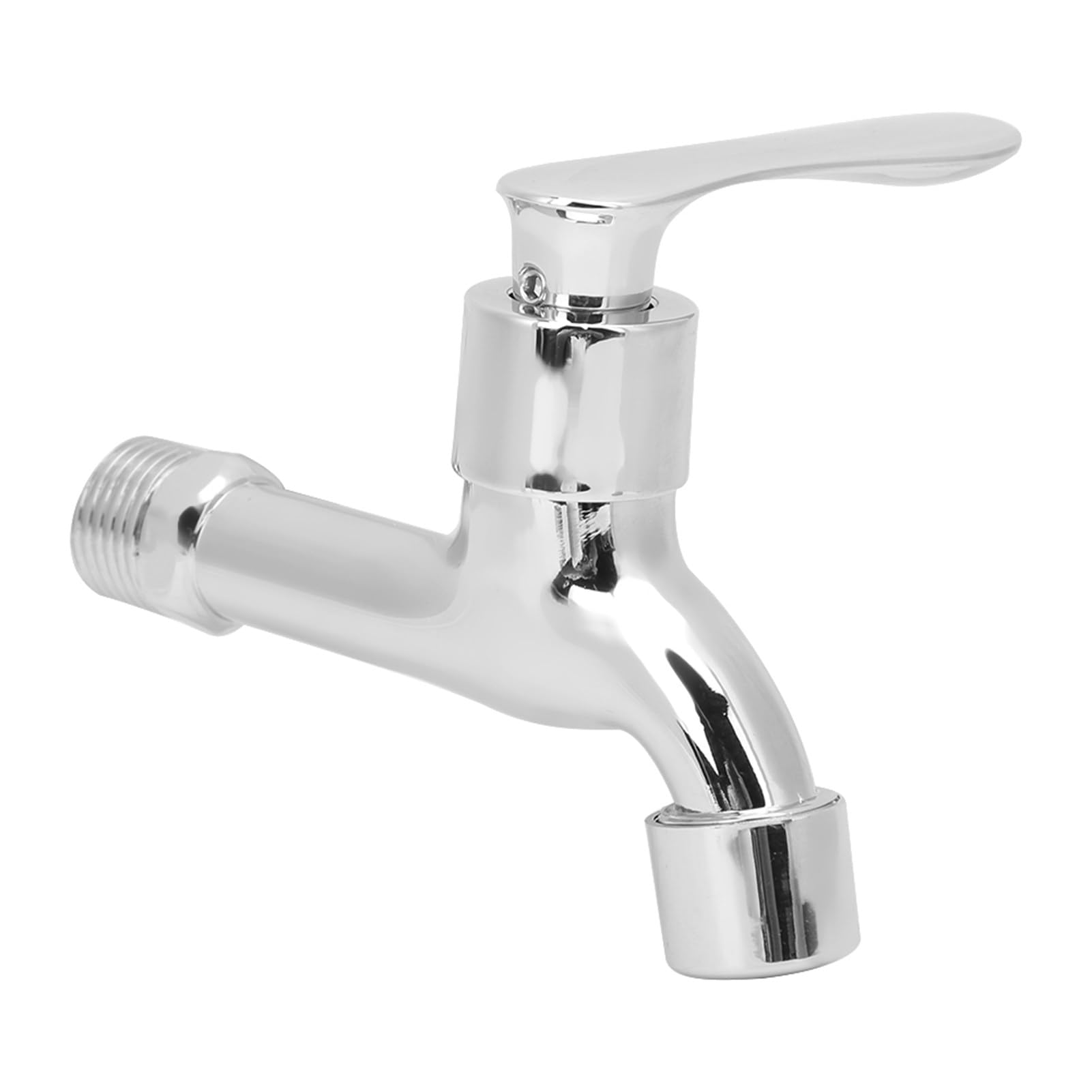 G1 2in Single Cold Faucet Elegant Style Zinc Alloy Home Bathroom Kitchen Washing Basin Faucet Water Tap for