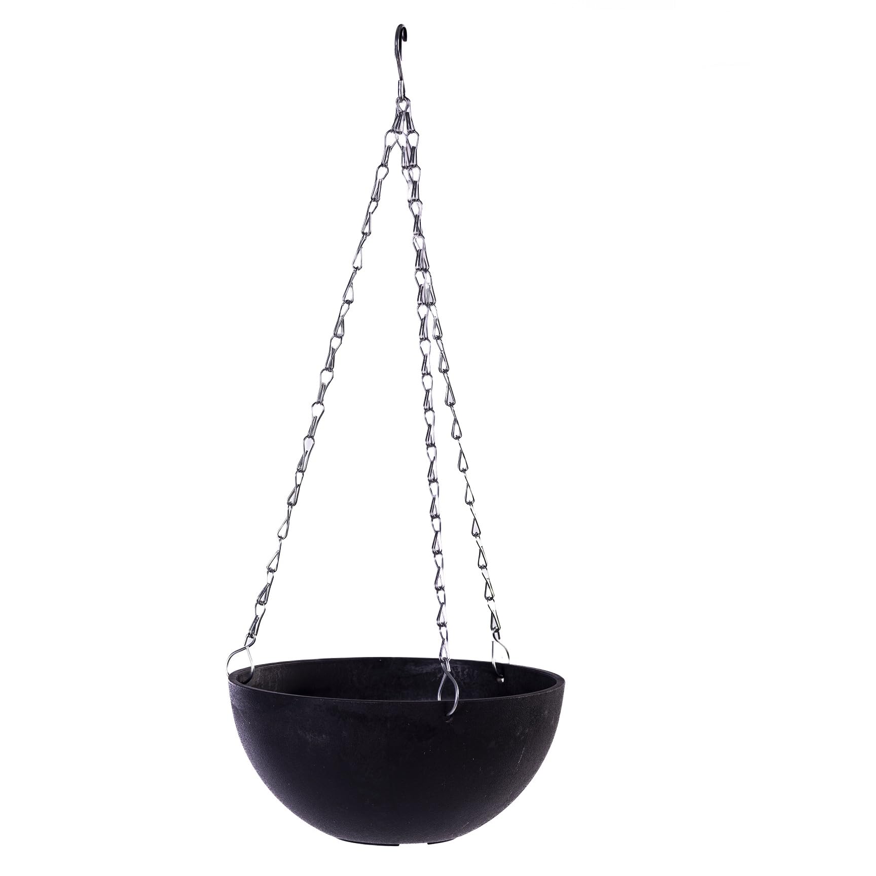 Garden Gear - Hanging Basket - 25cm - Marble Charcoal