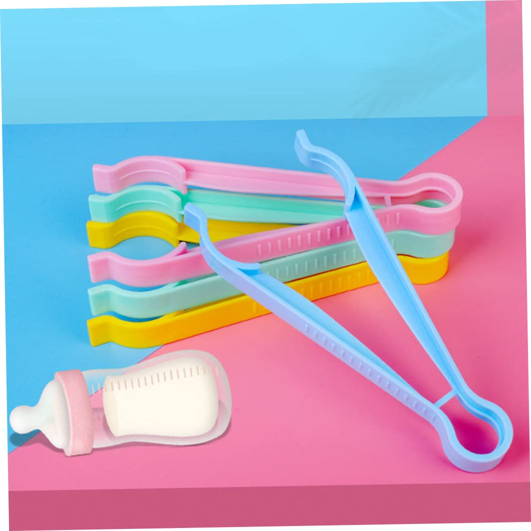 Pinze per Baby biberon Multifunzionale antifunzionale Clip a Bottiglia Non Slip per Bottiglia Calda Pinza per biberon per Bambini