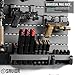 Savior Equipment Wall Rack System Universal Magazine Rack Holder Slat Wall Mount Display Organizer Hanger, Adjustable to Fit Most 9MM .45 Pistol 5.56 .308 Rifle Mags, Heavy-Duty Steel Construction