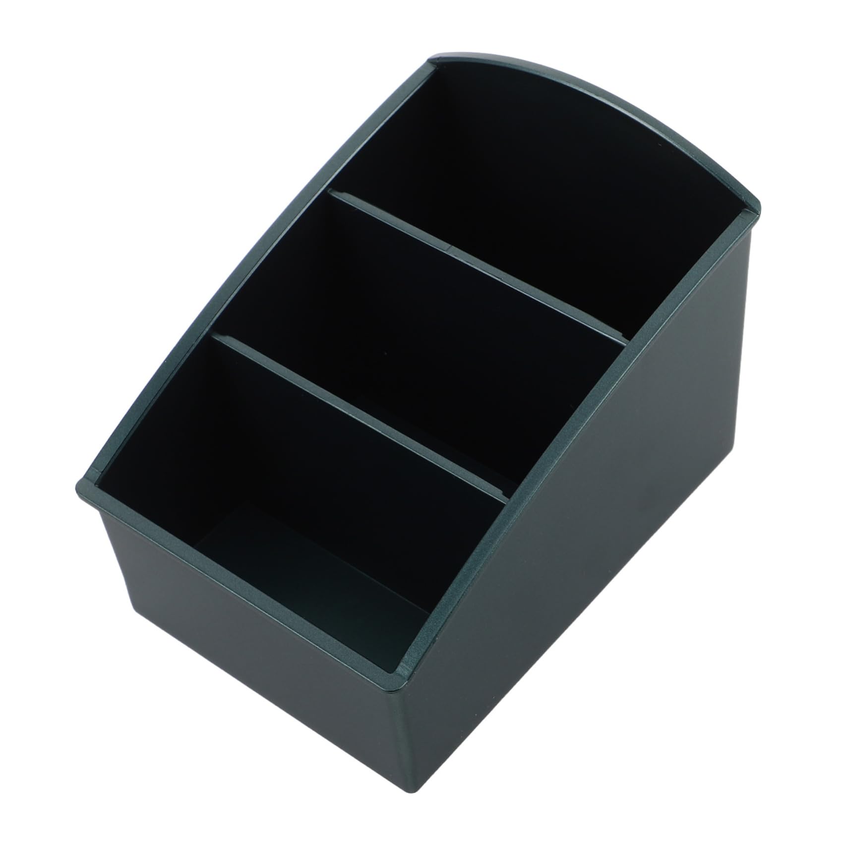 Unomor Tea Bag Organizer: Tea Bag Holder 3 Compartments Storage Box Coffee Condiment Organizer Sugar Packet Holder For Home Cabinet Kitchen Countertop