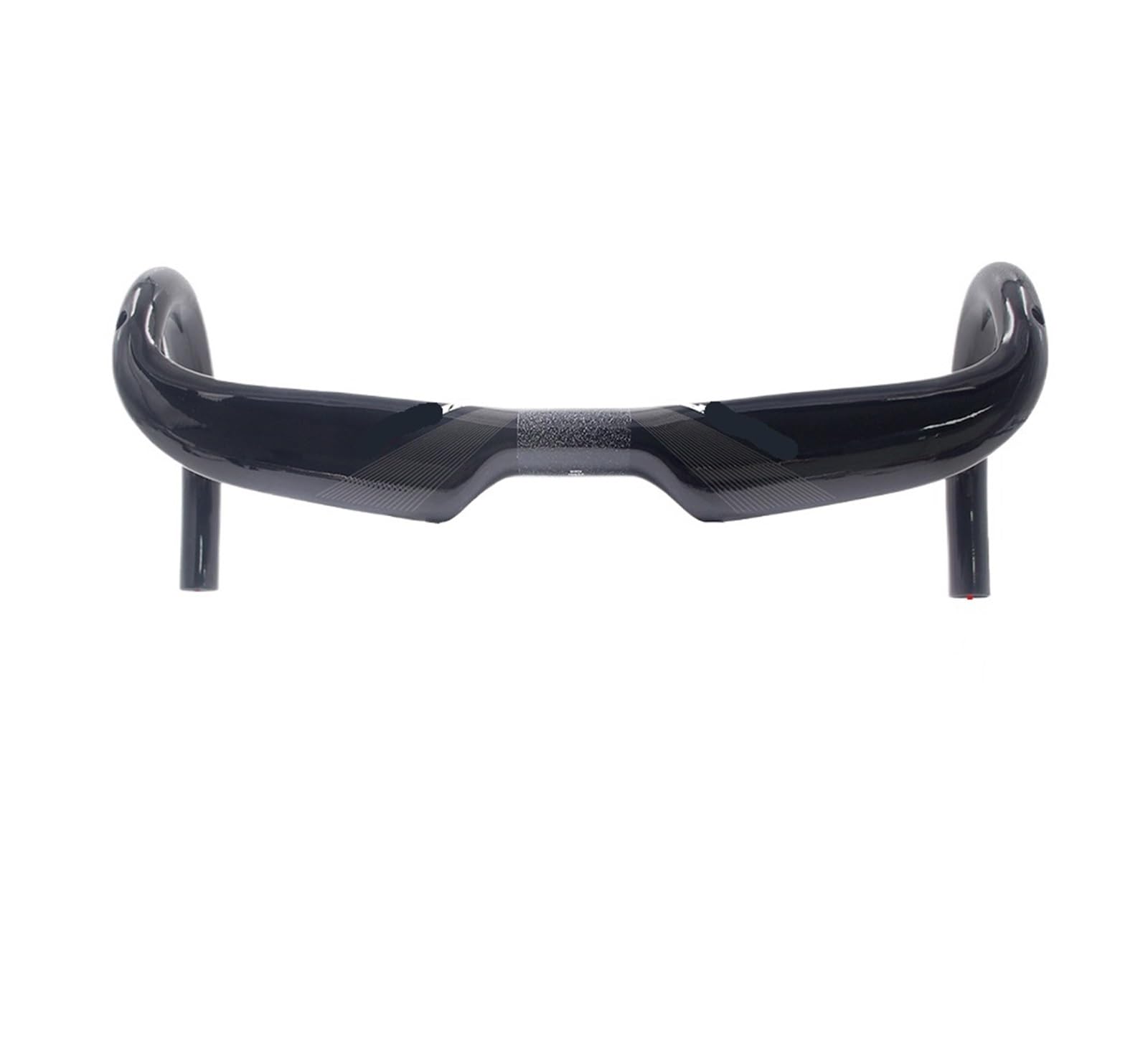 Guidon de vélo de route tout carbone 420 mm avec finition brillante UD