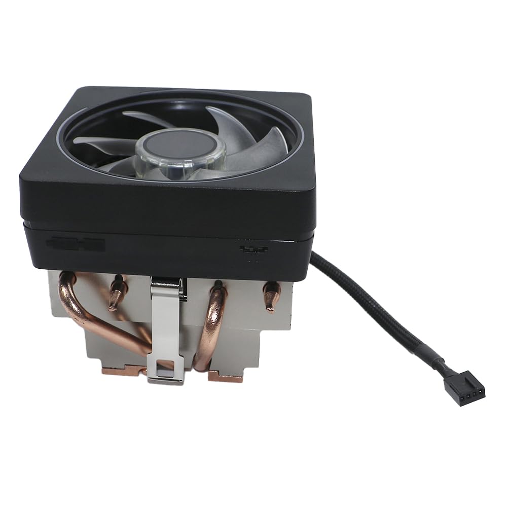 Sostituzione CPU Wraith Cooler Prisma Alluminio Dissipatore di Calore Base Core Rame 4-Pin PWM 95mm Fan Pre-Applicato Pasta Termica per AMD Socket AM5 AM4 AM3 AM2 Ryzen 1700X 1800X 2700X 3700X 4700X