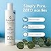 Puurest Shampoo ohne sulfate parabene und silikone, ohne alkohol, ohne salz - natural & vegan - sulfatfreies, parfümfrei - mit Eukalyptusöl & Jojobaöl, 250ml