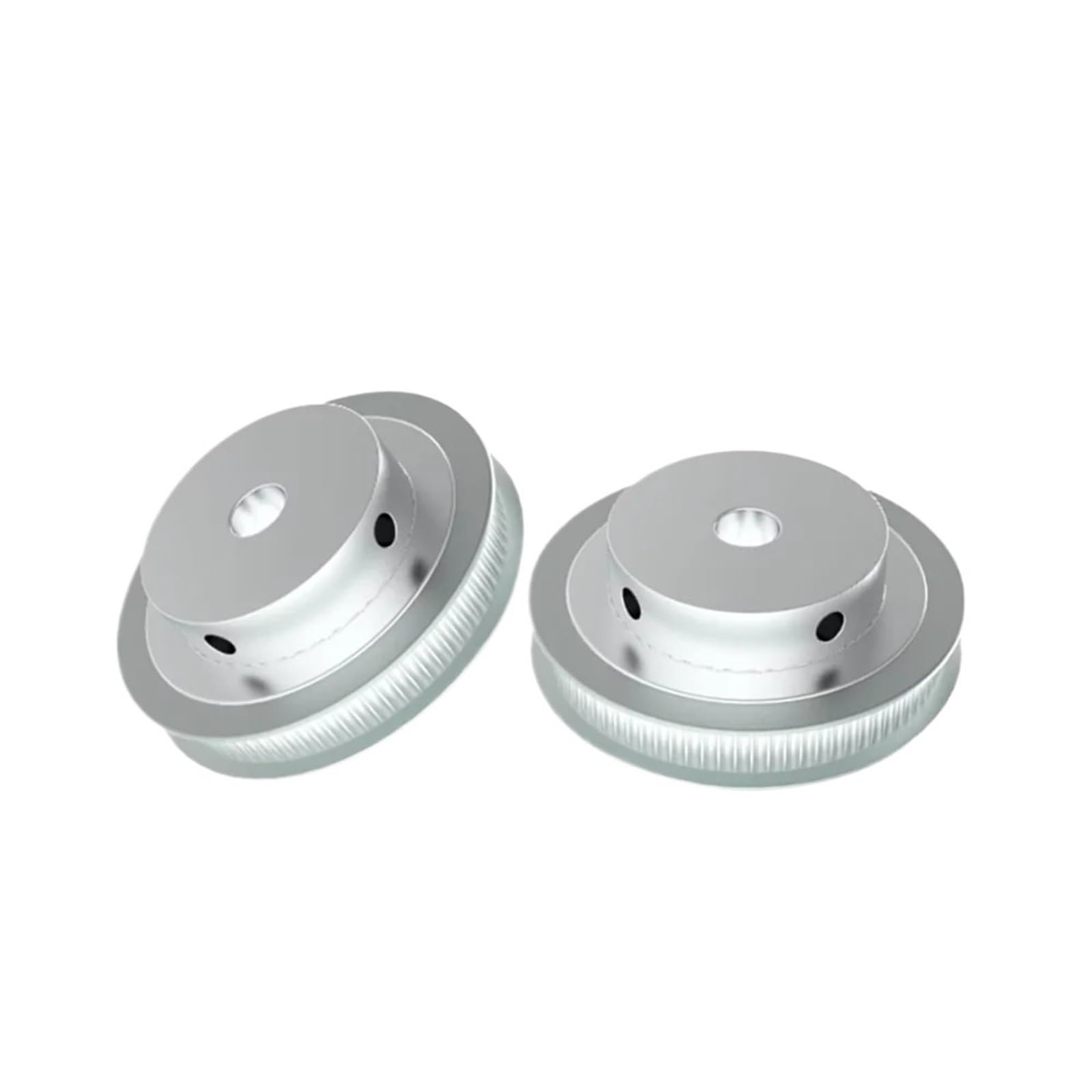 Polea de distribución 2GT de aluminio con 75 dientes y diámetro interior de 5mm 4