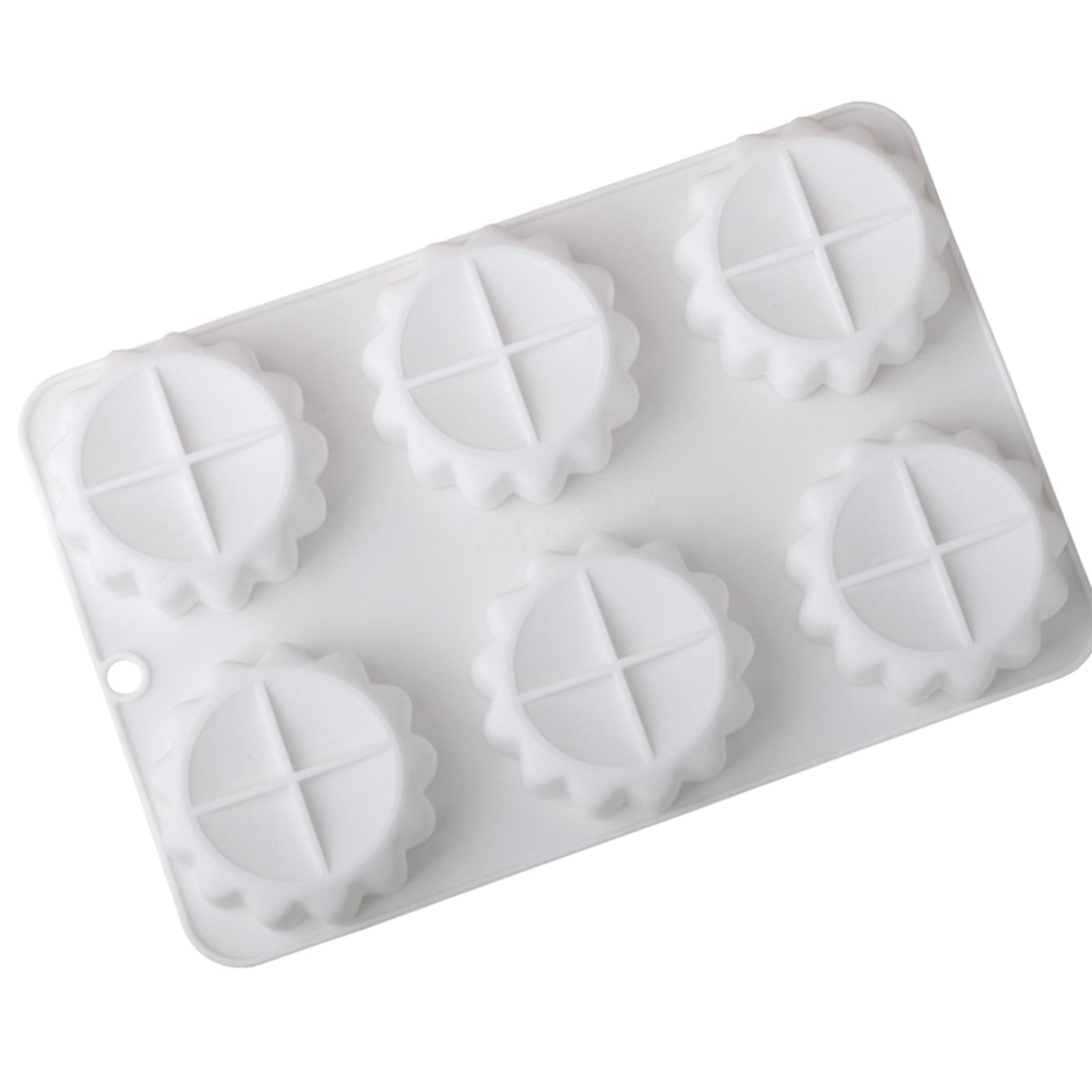 Nucelit Food Grade Silicone Baking Mold for Elegant Eggs Tarts Cakes and Pastries Heatproof Dessert Cupcake Pan Easy Releases Eggs Tarts Mold