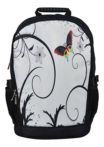 Preisvergleich Produktbild Rucksack für Jungen Mädchen Damen Herren Kinder - Schulrucksack Schulranzen, Ranzen für die Schule - Backpack für die Stadt / zum Sport für Kinder & Jugendliche - Cooles Design - Colored Butterfly