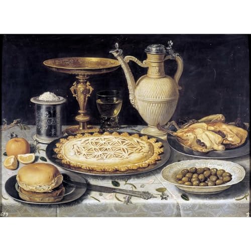 Reproduction Nature morte Prado ARTICULOZY impression toile 101x127 cm