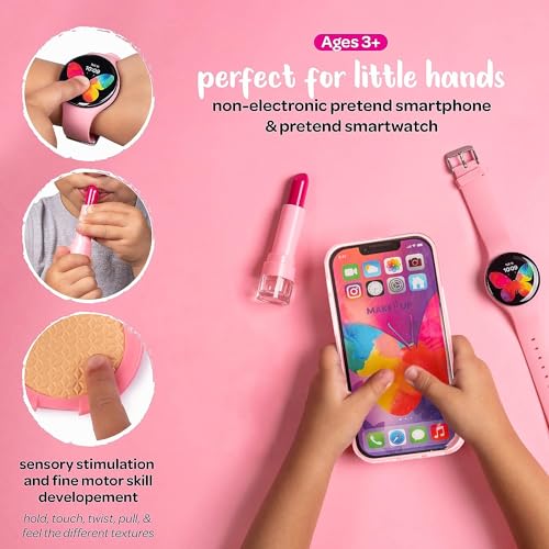 Make It Up MIU Princess Pretend Play Girls Purse & Toddler Girl Toys Make Up Set I Kids Purse & Fake Makeup Toys I Little Girl Purse thumb #4