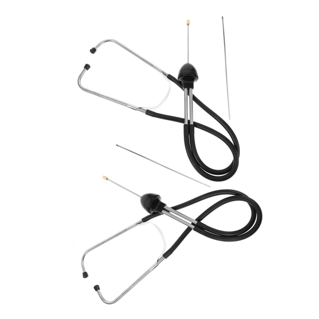 OUNONA Leak Detection Tool for Water Pipes Portable Leak Test Stick Stainless Steel Device for Underground Domestic Pipes for Mechanics