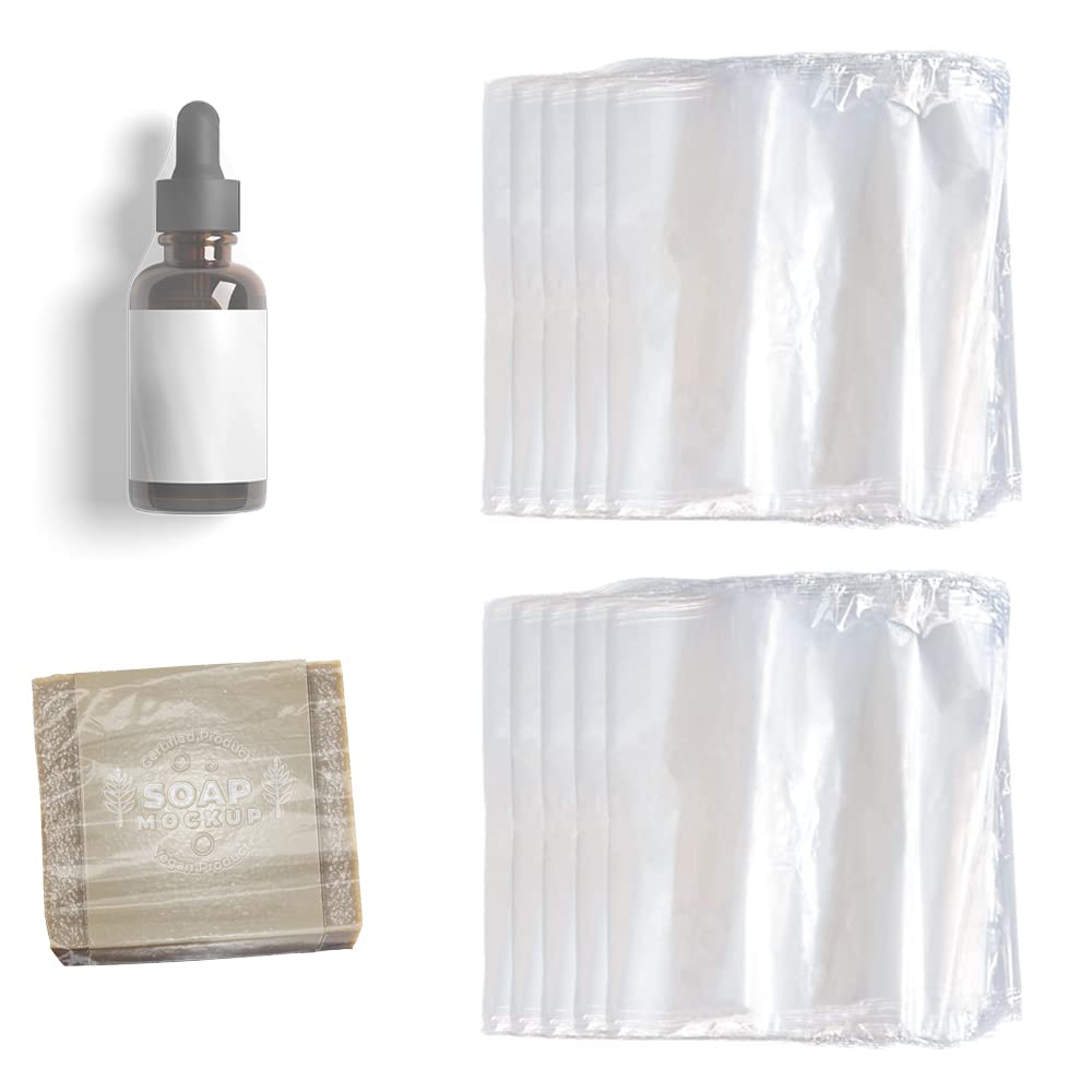 MACHSWON Lot de 100 sacs thermorétractables 27 x 45 cm POF MACHSWON Lot de 100 sacs thermorétractables 27 x 45 cm POF