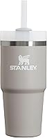 Vista 30 de STANLEY Quencher H2.0 FlowState - Vaso térmico de acero inoxidable con aislamiento al vacío, vaso con tapa y pajita para agua, té o café helado