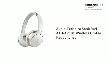 Audio-Technica SonicFuel ATH-AR3BT Wireless On-Ear Headphones with