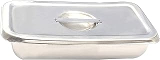 PC 9"X5"X2" Instrument Tray with LID HOLLOWARE