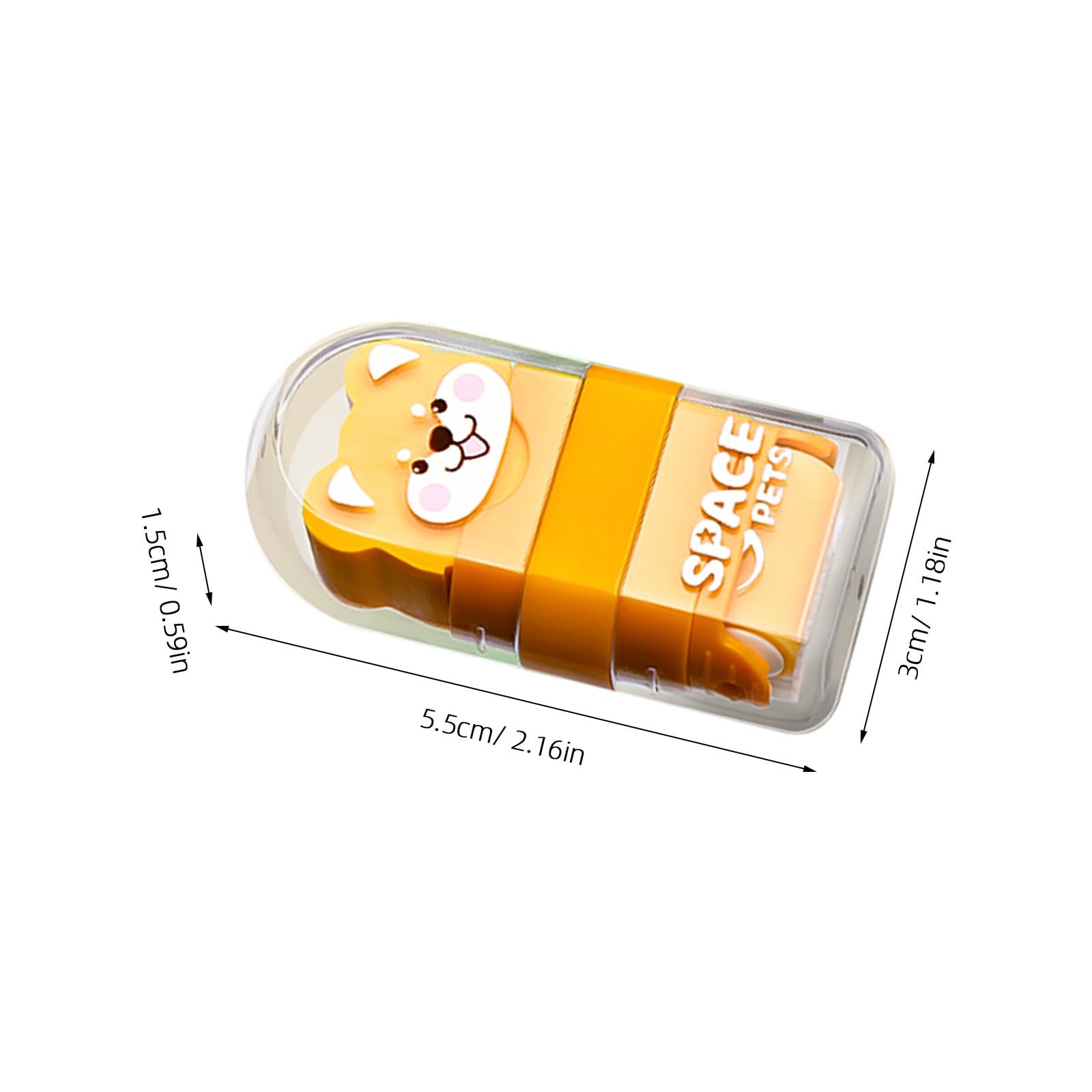 COLLBATH 24 Pezzi Gomme da Cancellare a Forma di Animale con Design Cartone Animato, Ergonomiche e Comode, in Gomma Pvc per Uso Artistico a Casa e Adulti