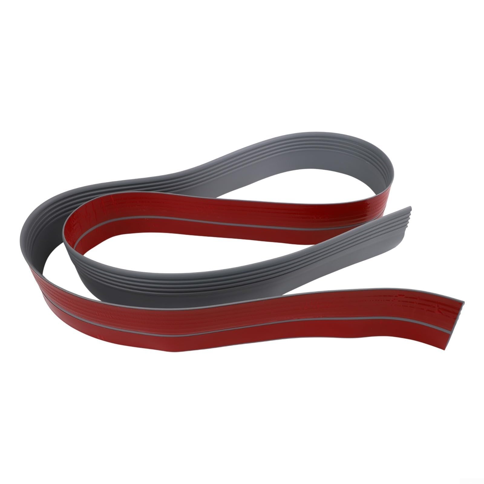 Bordo antiscivolo per gradini, 3 m, in gomma vinilica grigia, per interni ed esterni, perfetto per pavimenti in legno e marmo, sicurezza e durata per il miglioramento della casa