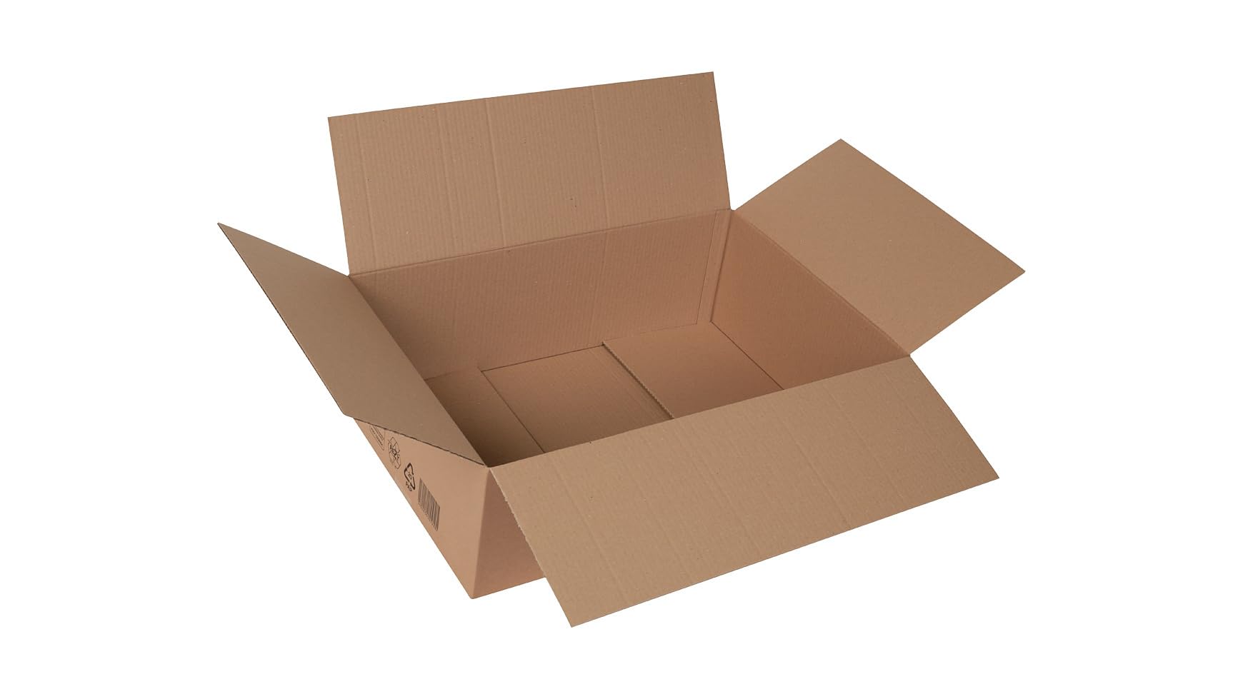60x Versandkarton Faltkarton DHL Paket M 600 x 400 x 200 mm Braun