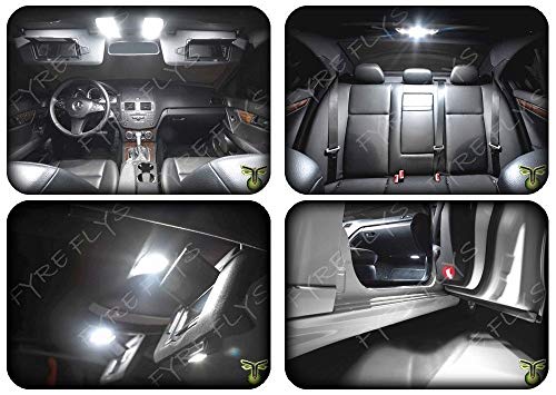 Kit 14 piezas luces LED interiores blancas para Ford F250 F350 miniatura 7