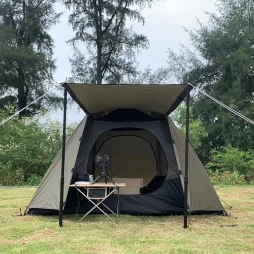 Carpa de camping para 1-2 personas, poliéster 210T miniatura 5
