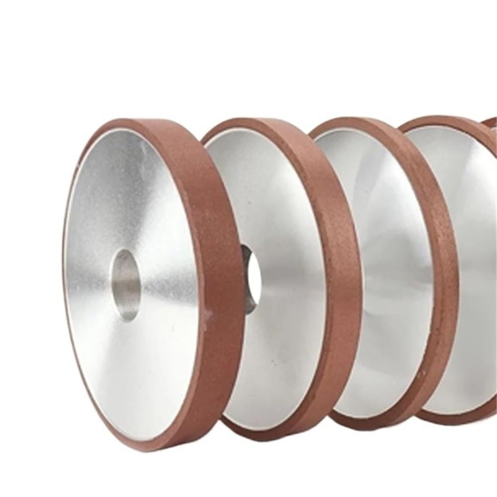 Okrągła tarcza szlifierska diamentowa, Ściernica diamentowa z żywicy do tarczy ściernej ze szkła ceramicznego ze stali wolframowej w wielu rozmiarach(125MM*32MM*10MM*4MM*150)