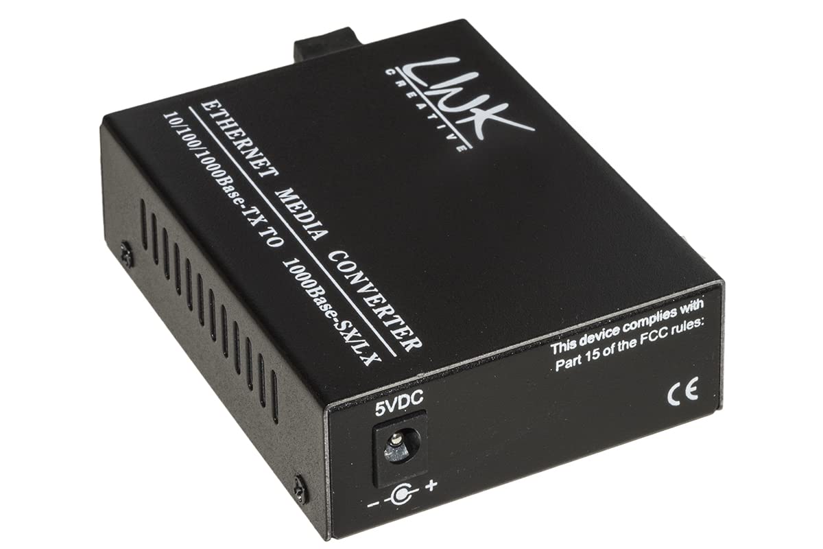 Link lkmcsm10 Moyenne convertisseur RJ45 – Fibre Optique SC 10/100/1000 Singlemode 1310 nm