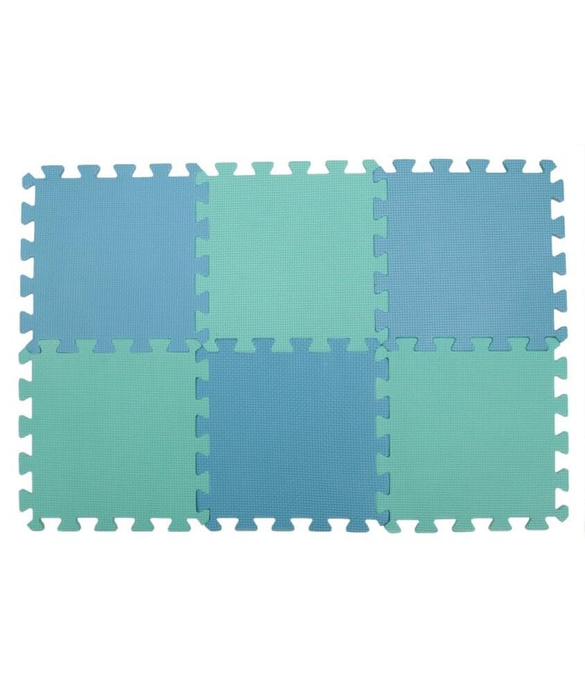 KnitPro KP10874 Lace Blocking Mats (Pack of 9) (Assorted Colours), Blue