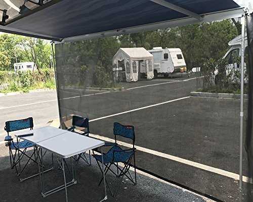 Image of RV Awning Mesh Sun Shade Screen for Motorhome Camper Trailer Sunshade