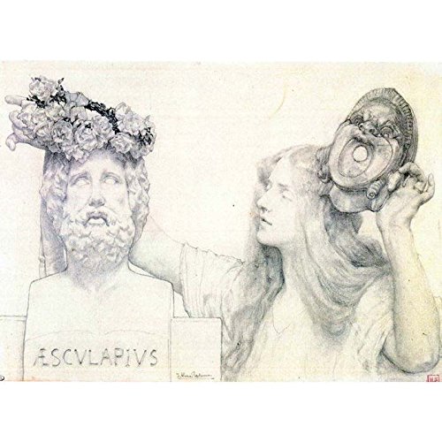 Art Panel - The Coronation of Aesculapius by Alma-Tadema