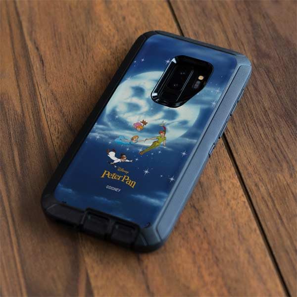 Skinit Decal Phone Skin Compatible with OtterBox Defender Galaxy S9 Plus - Officially Licensed Disney Peter Pan Wendy and The Boys to Neverland Design4