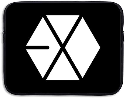 Gameser K Pop Exoロゴアイコンidol韓国耐衝撃ノートブックジッパーバッグケース 13 Inch Gameser