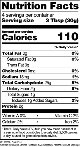 Potato Flour (4 oz, ZIN: 525092) - 2 Pack image 5