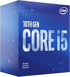 PROCESSADOR INTEL CORE I5-10400F CACHE 12MB 2.90GHz (MAX TURBO 4.30GHz) LGA 1200 COMET LAKE
